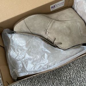 Toms Desert Wedge BNIB, Taupe Suede sz. 7